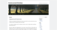 Desktop Screenshot of controversialchristian.com